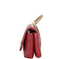 Chanel CC Knock on Wood Top Handle Flap Bag