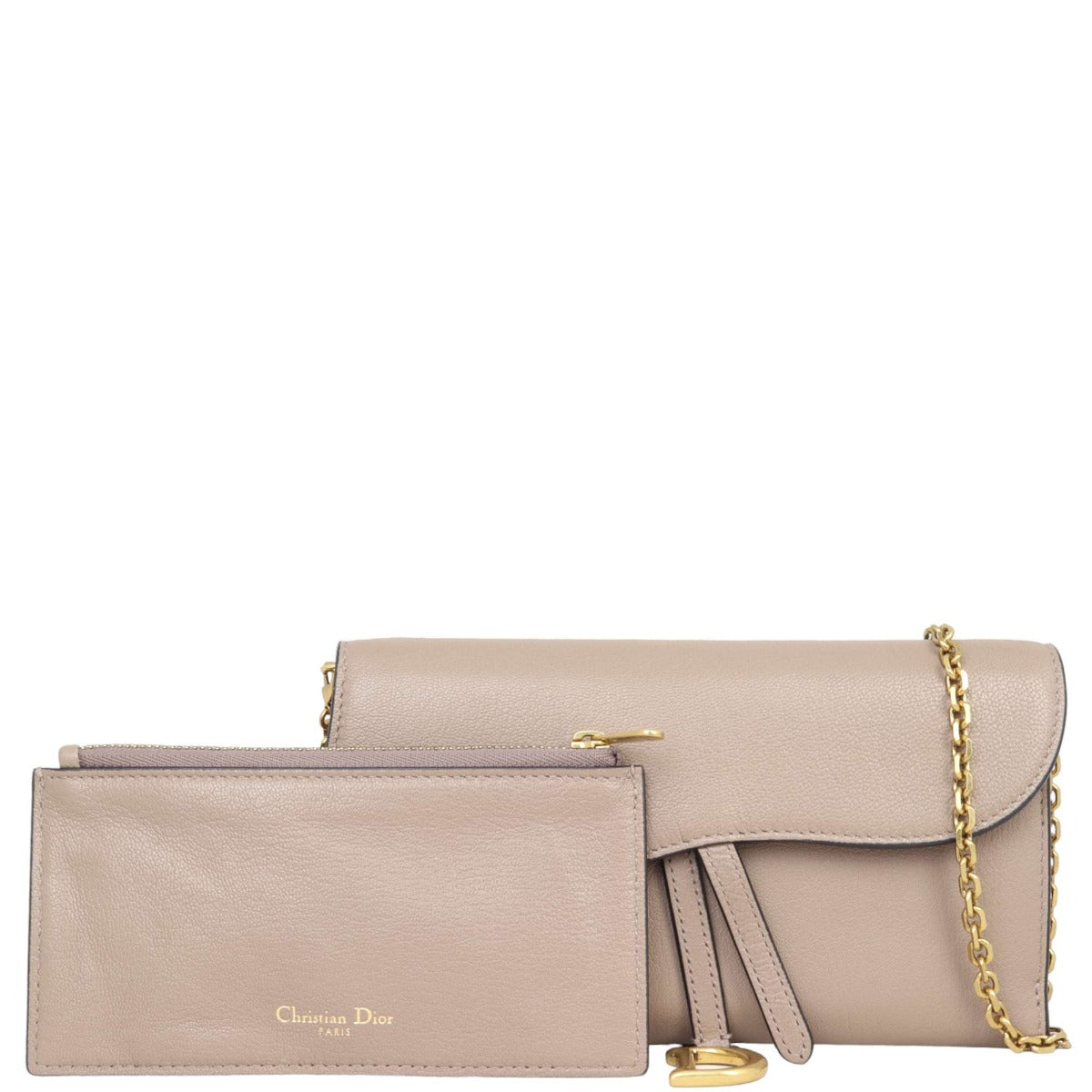 Dior Saddle Wallet on Chain