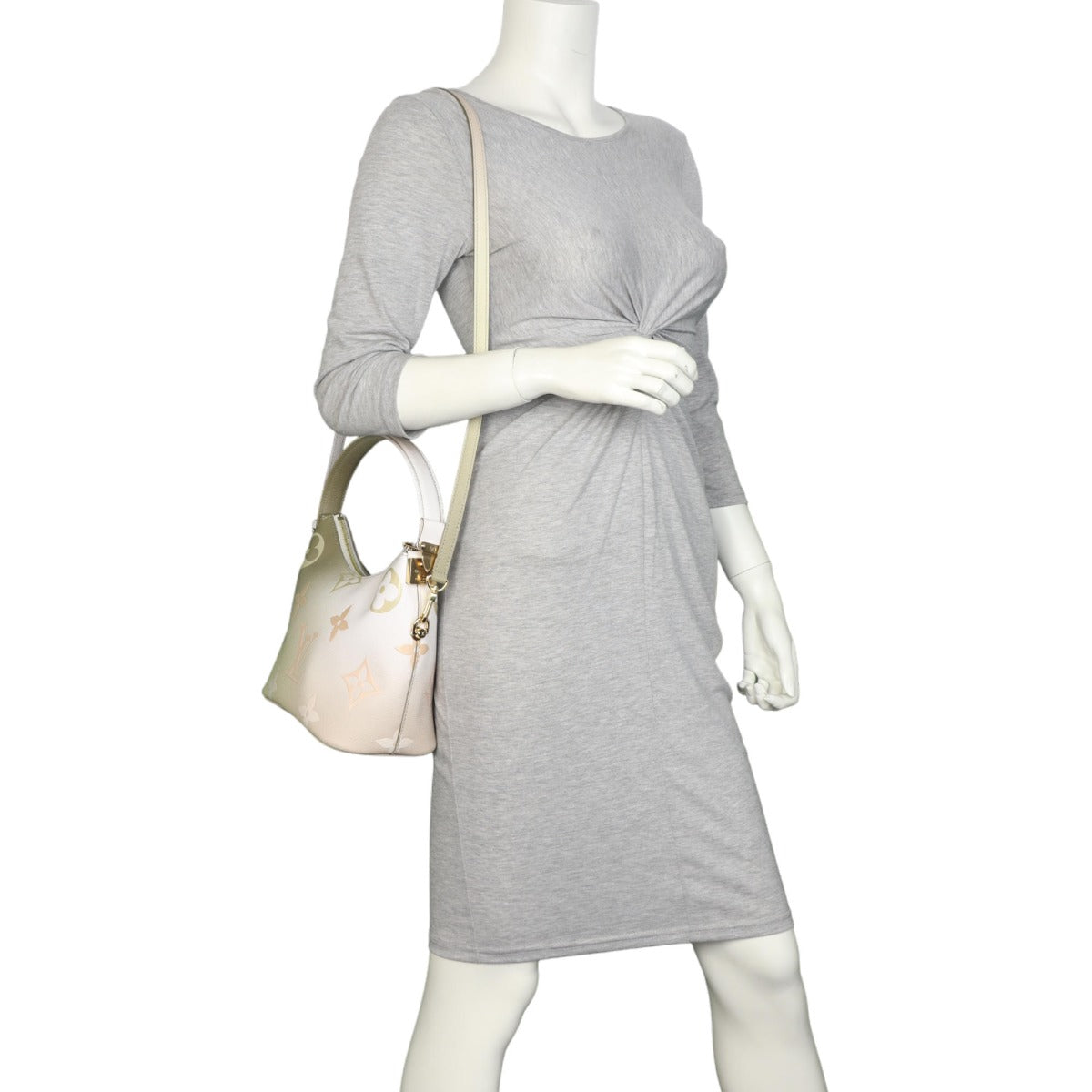 Louis Vuitton Marshmallow Hobo PM Giant Spring in the City Monogram Empreinte