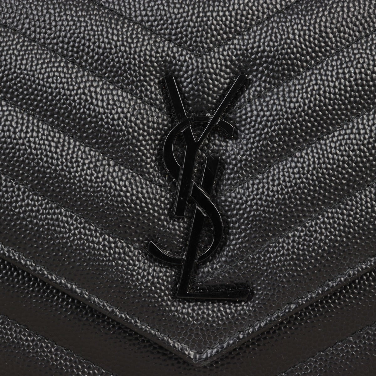 Saint Laurent Cassandre Envelope Chain Wallet