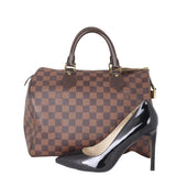 Louis Vuitton Speedy 30 Damier Ebene