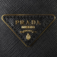 Prada Saffiano Lux Double Zip Tote Medium Hardware