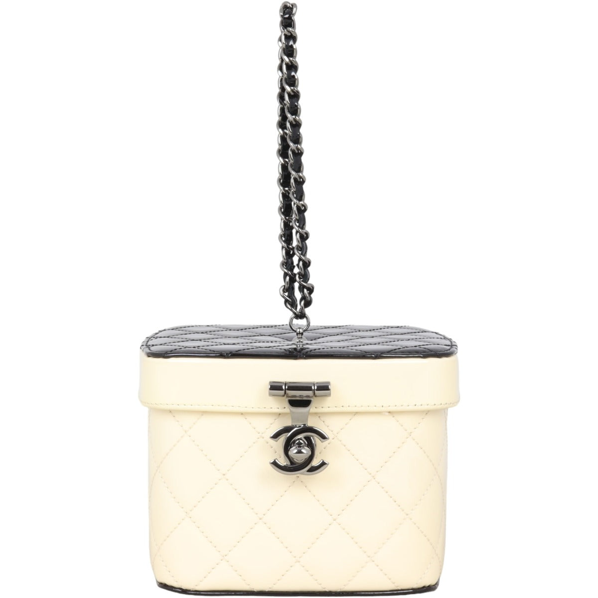 Chanel Mini Makeup Case Minaudiere Patent