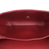 Chanel CC Knock on Wood Top Handle Flap Bag