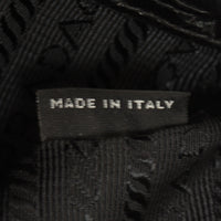 Prada Saffiano Lux Double Zip Tote Medium Interior Stamp