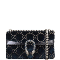 Gucci Dionysus GG Velvet Small Shoulder Bag
