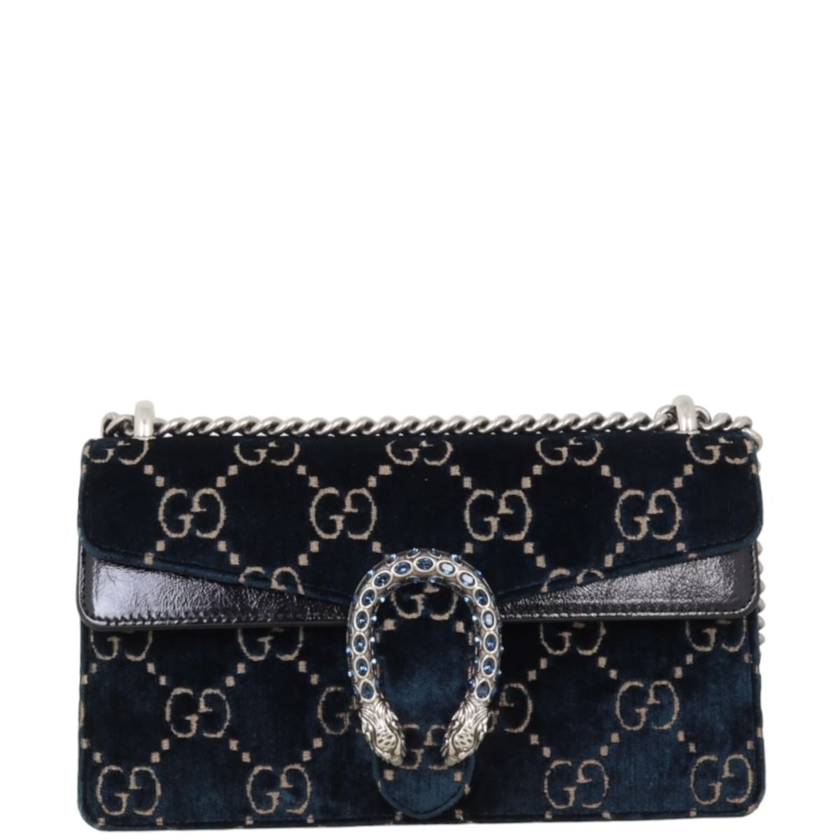 Gucci Dionysus GG Velvet Small Shoulder Bag