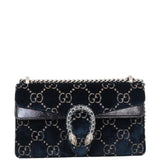Gucci Dionysus GG Velvet Small Shoulder Bag