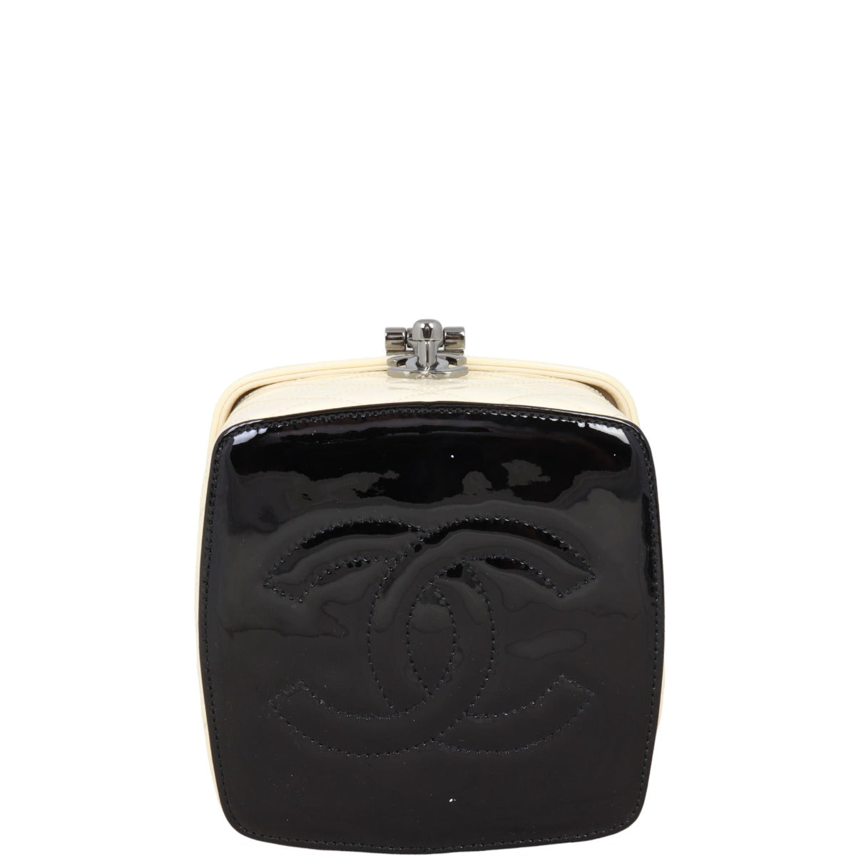 Chanel Mini Makeup Case Minaudiere Patent