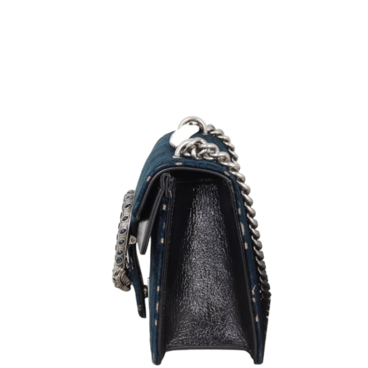 Gucci Dionysus GG Velvet Small Shoulder Bag