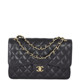 Chanel Classic Double Flap Jumbo | Black GHW
