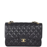 Chanel Classic Double Flap Jumbo | Black GHW