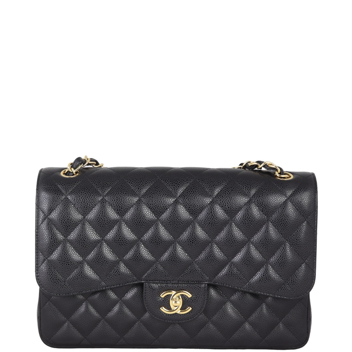 Chanel Classic Double Flap Jumbo | Black GHW
