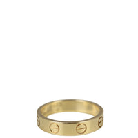 Cartier Love Wedding Band 18k Yellow Gold