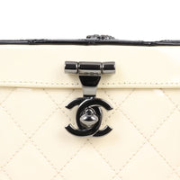 Chanel Mini Makeup Case Minaudiere Patent