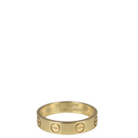 Cartier Love Wedding Band 18k Yellow Gold