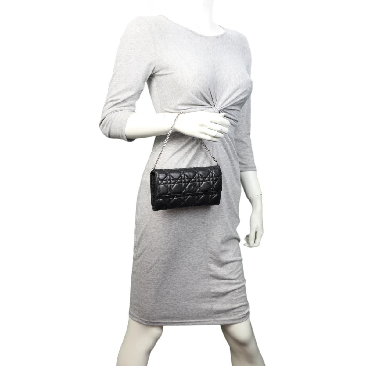 Dior Lady Dior Wallet On Chain