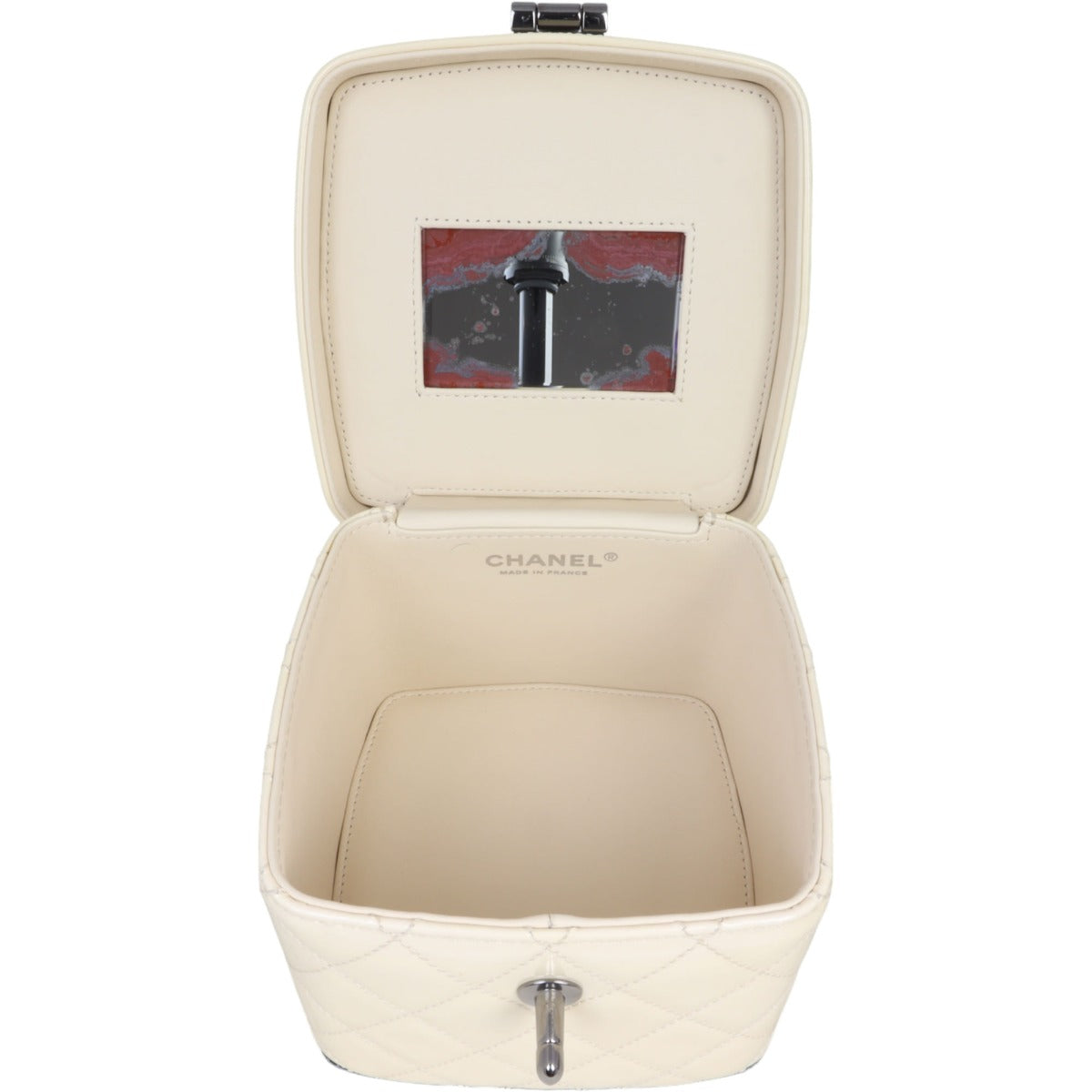 Chanel Mini Makeup Case Minaudiere Patent