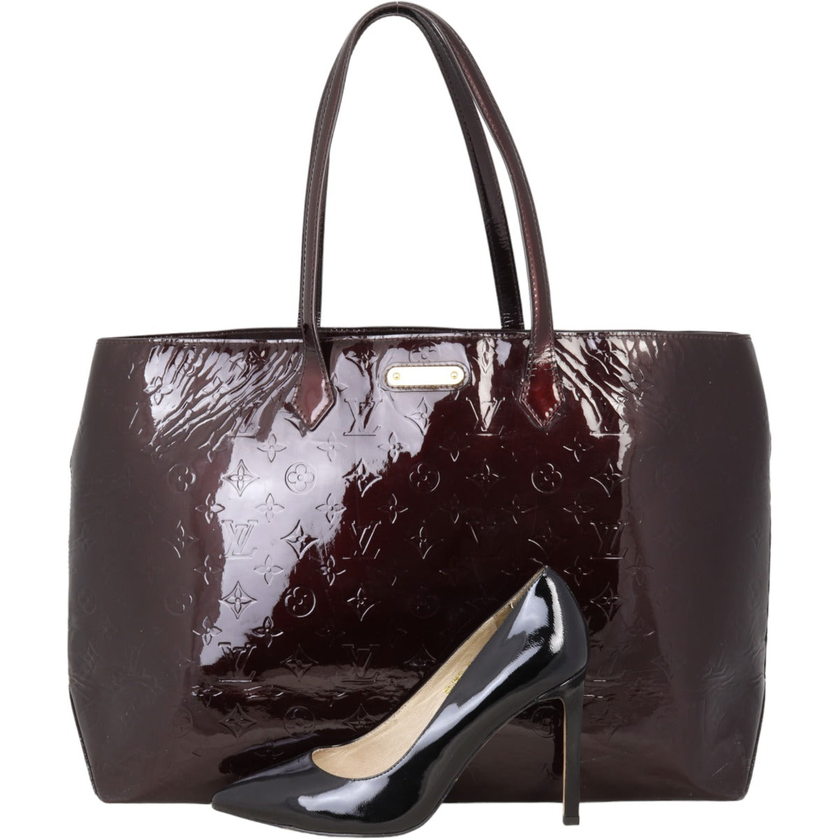 Louis Vuitton Wilshire GM Monogram Vernis