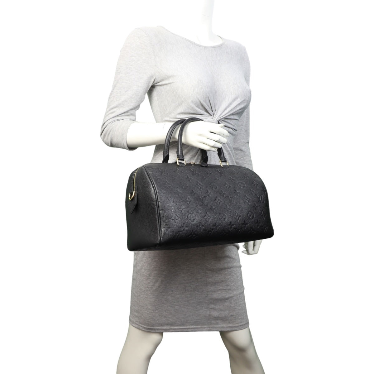 Louis Vuitton Speedy 30 Bandouliere Monogram Empreinte