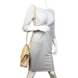 Chanel Classic Double Flap Jumbo | Beige