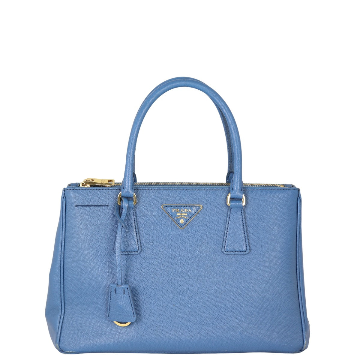 Prada Saffiano Lux Galleria Double Zip Tote Small