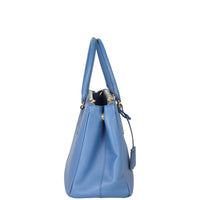 Prada Saffiano Lux Galleria Double Zip Tote Small