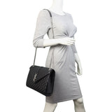 Saint Laurent Monogram Mix Matelasse Envelope Chain Bag Large