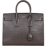 Saint Laurent Sac de Jour Small Croc-Embossed