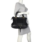 Chloe Marcie Satchel Python