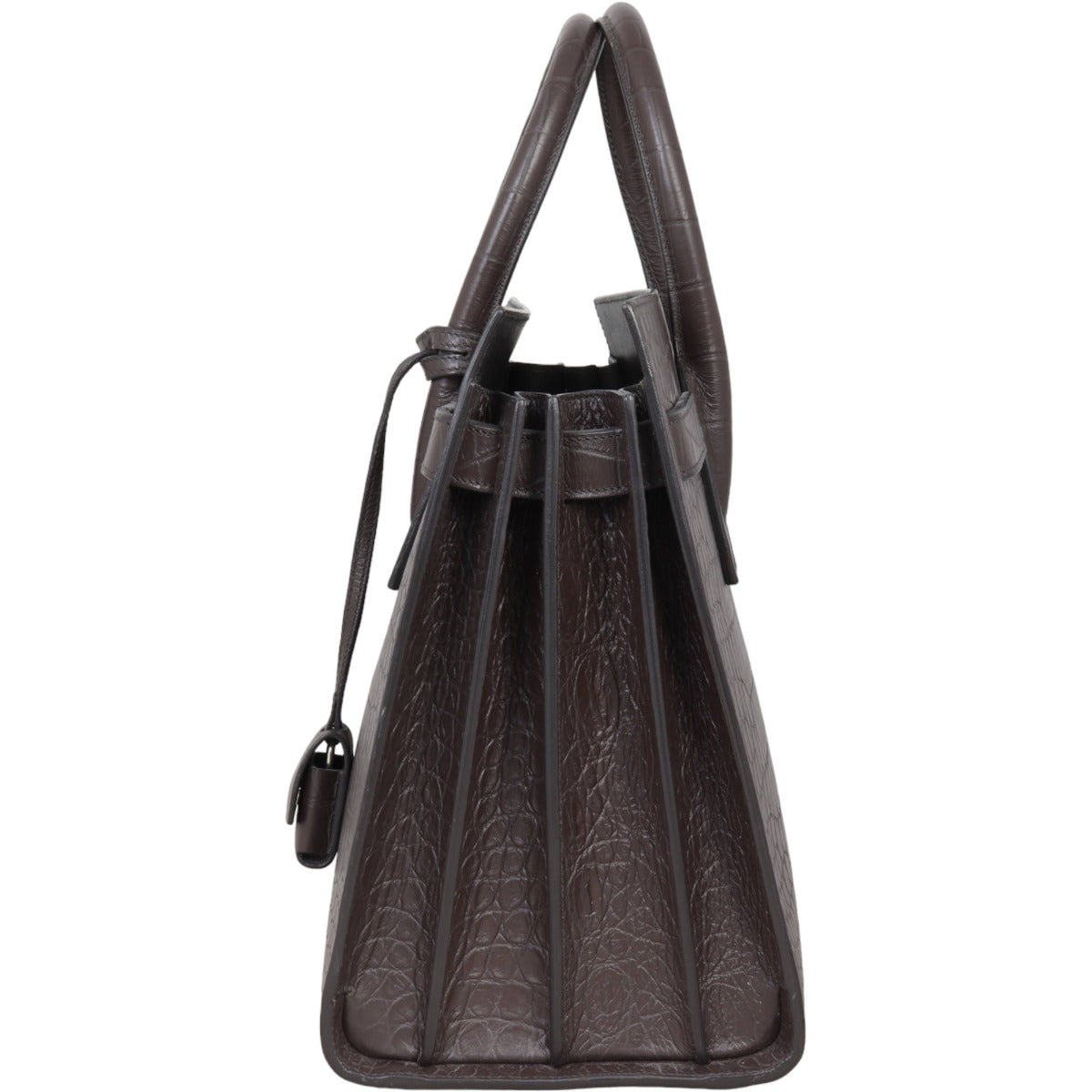 Saint Laurent Sac de Jour Small Croc-Embossed