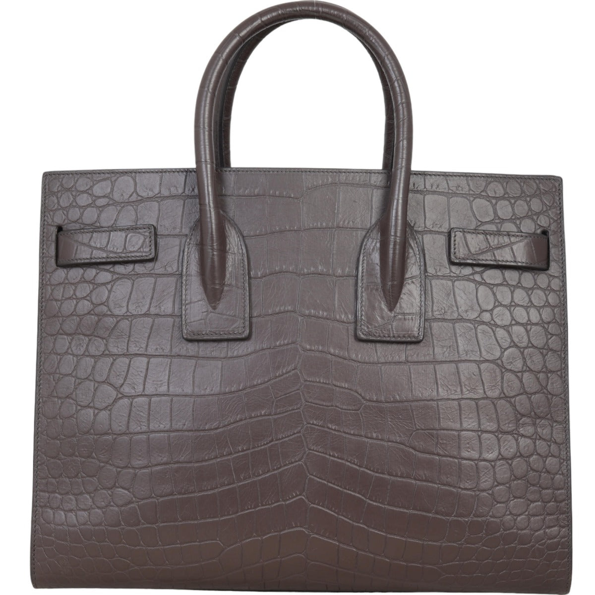 Saint Laurent Sac de Jour Small Croc-Embossed