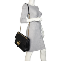 Gucci GG Marmont Matelasse Large Shoulder Bag