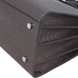 Saint Laurent Sac de Jour Small Croc-Embossed