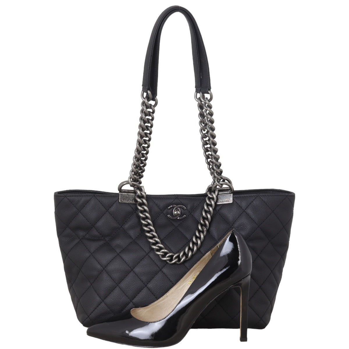 Chanel Shopping In Chains Tote