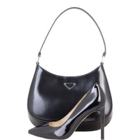 Prada Cleo Shoulder Bag Brushed Leather