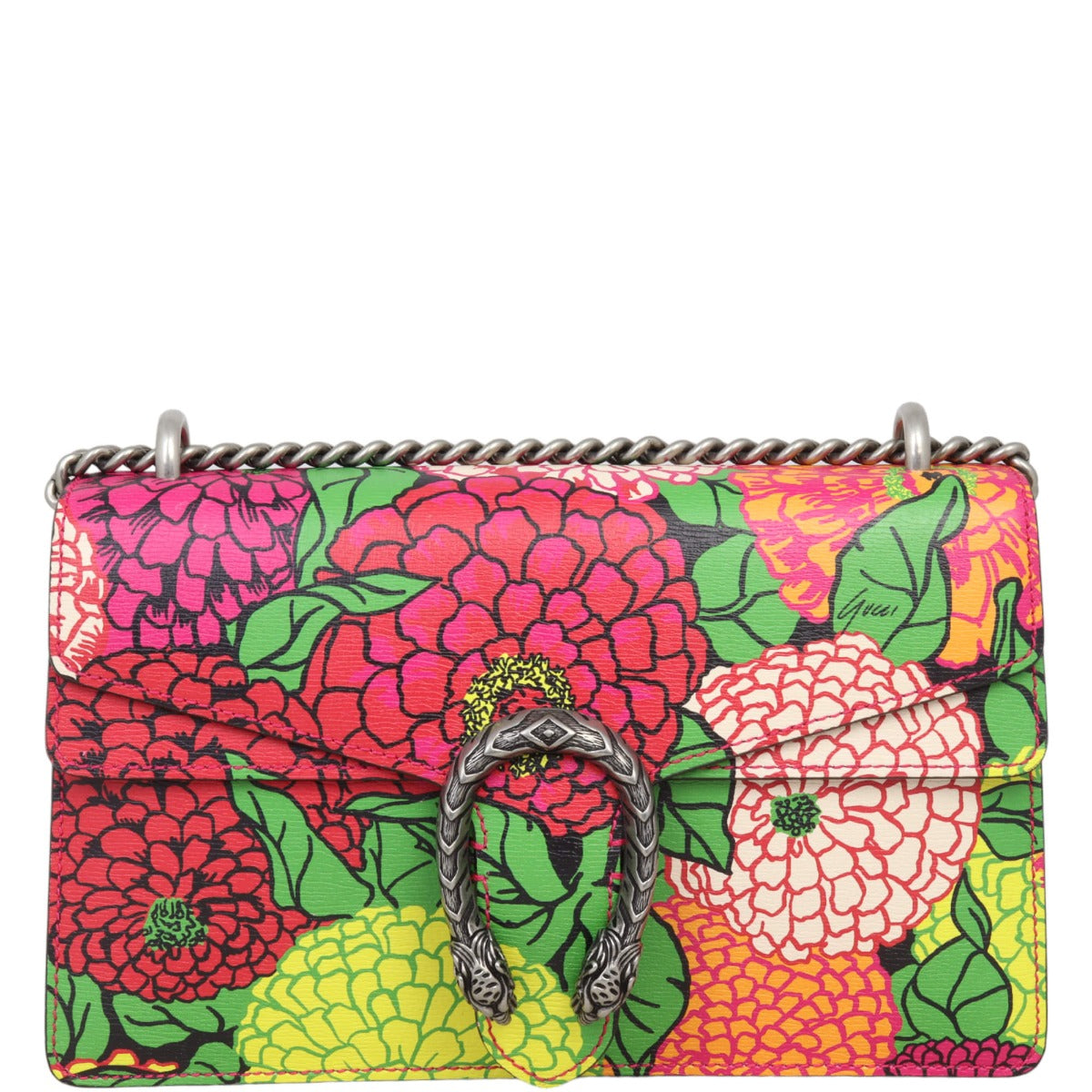 Gucci x Ken Scott Dionysus Small Leather Shoulder Bag Floral