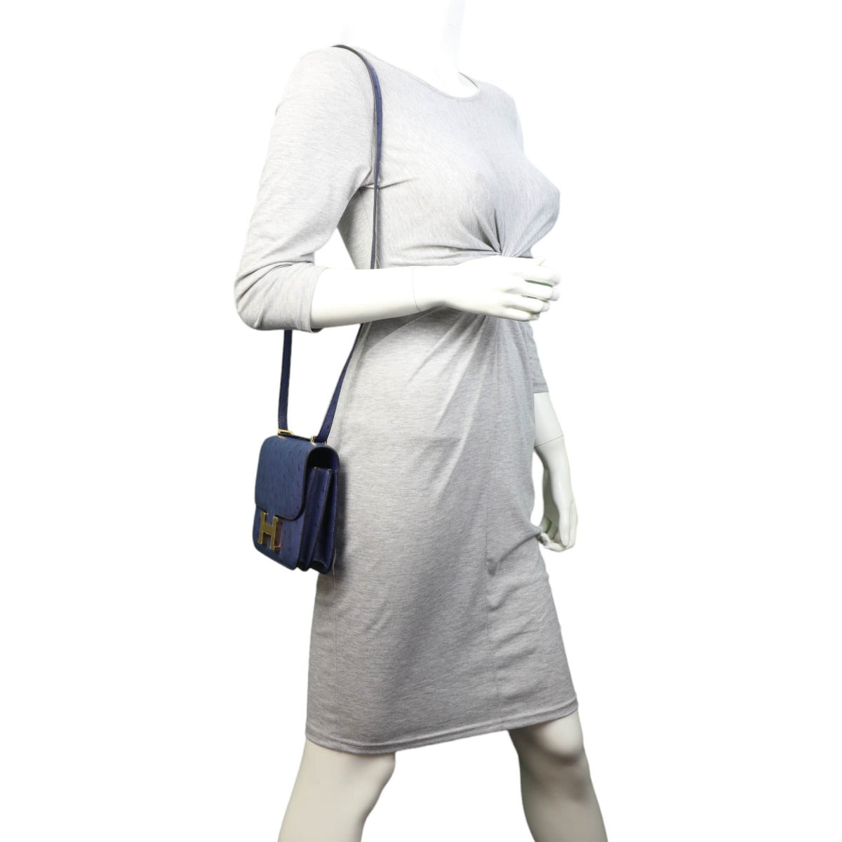 Hermes Constance 18 Ostrich