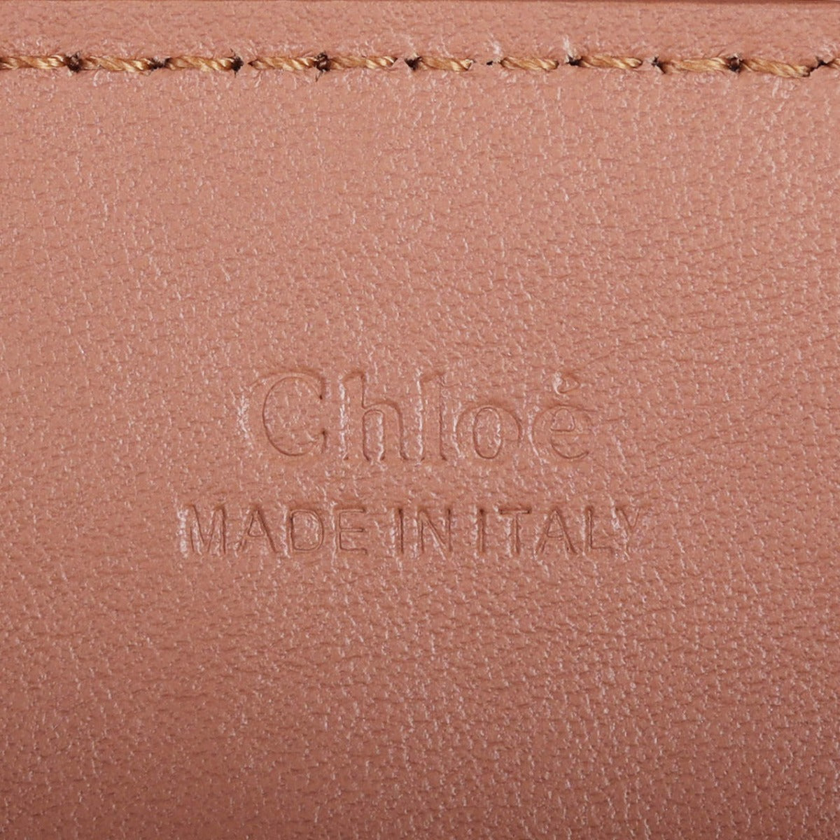 Chloe Mini Tess Day Bag Interior Stamp