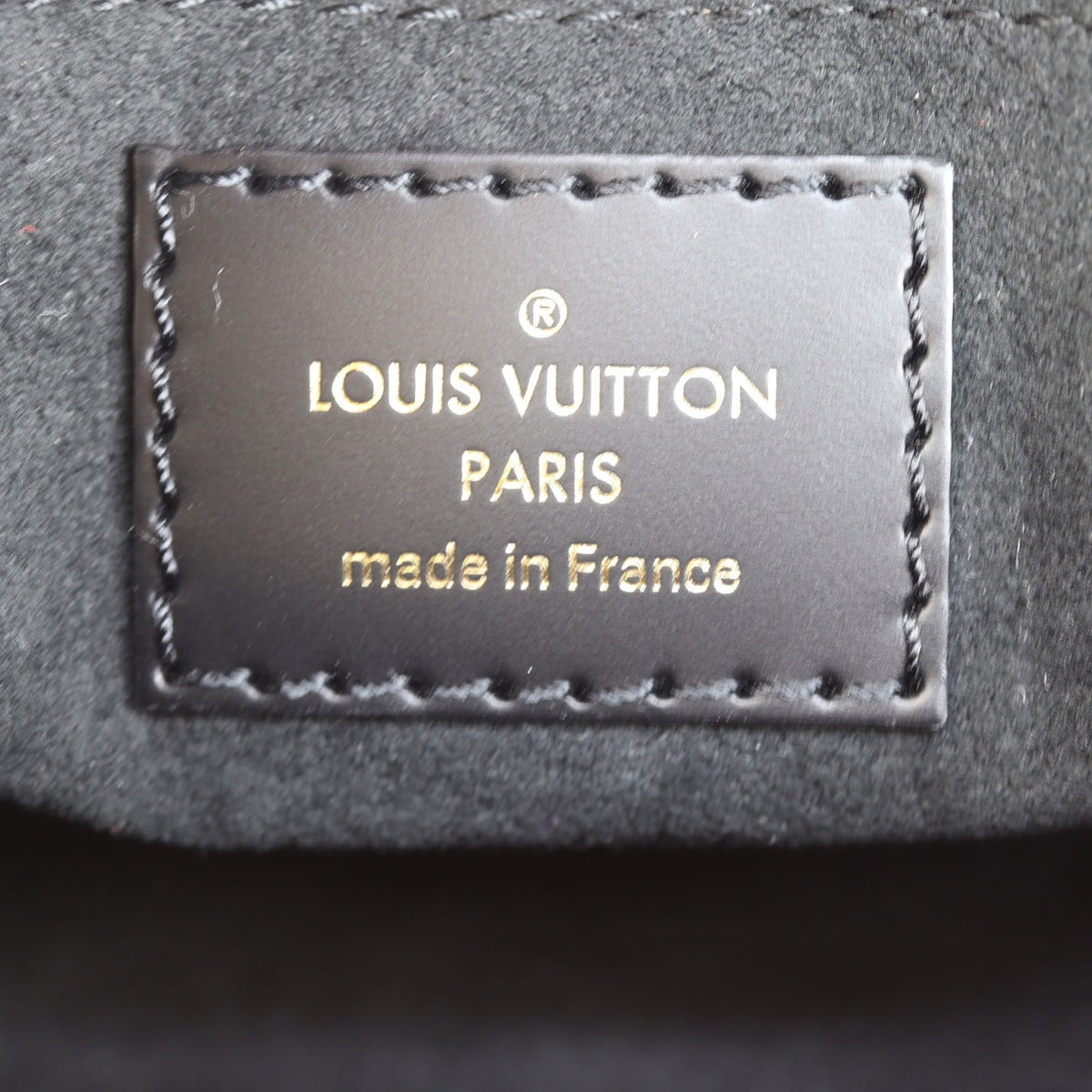 Louis Vuitton Alma Mini Epi Interior Stamp