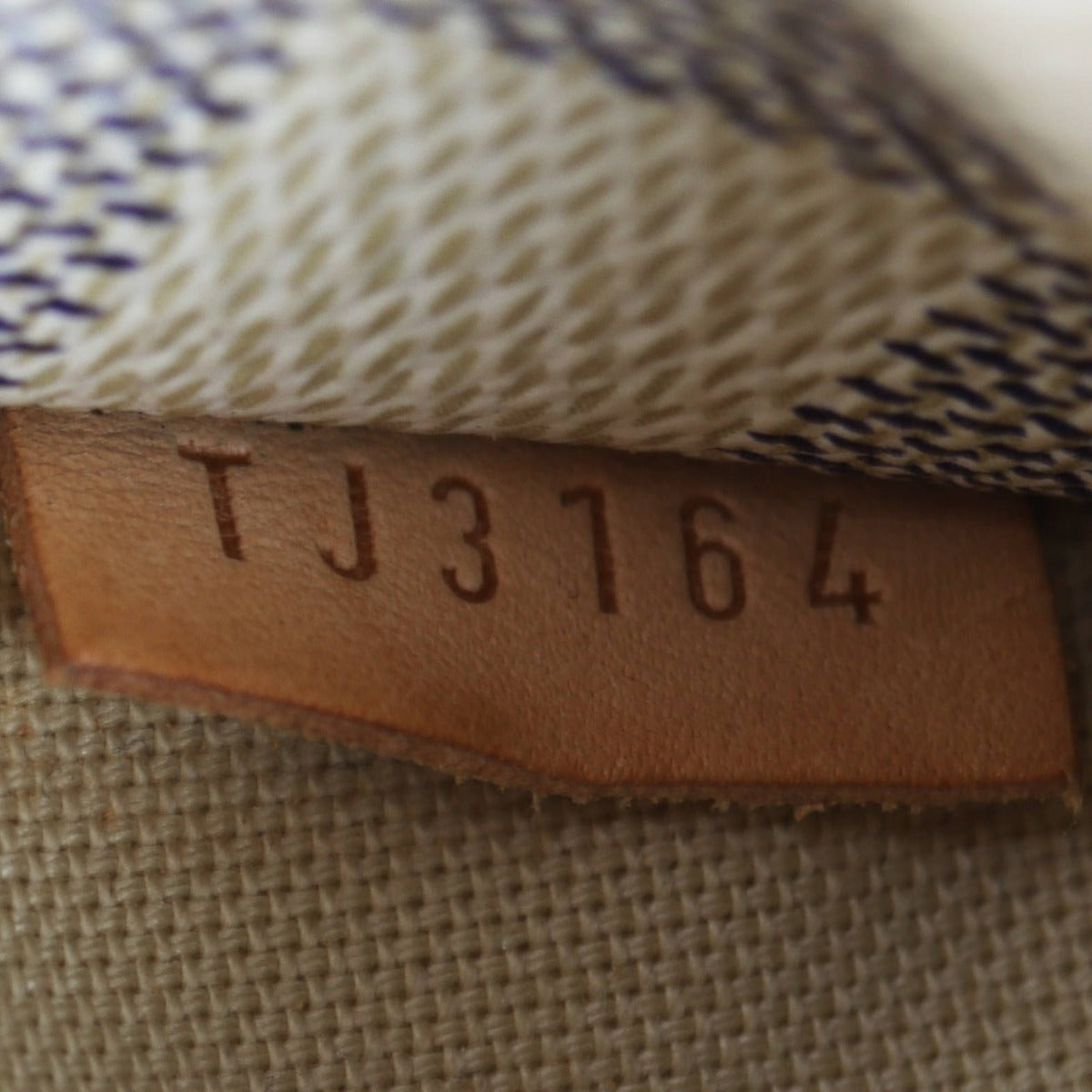 Louis Vuitton Totally Damier Azur PM Date Code