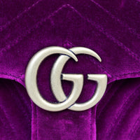 Gucci GG Marmont Velvet Mini Shoulder Bag