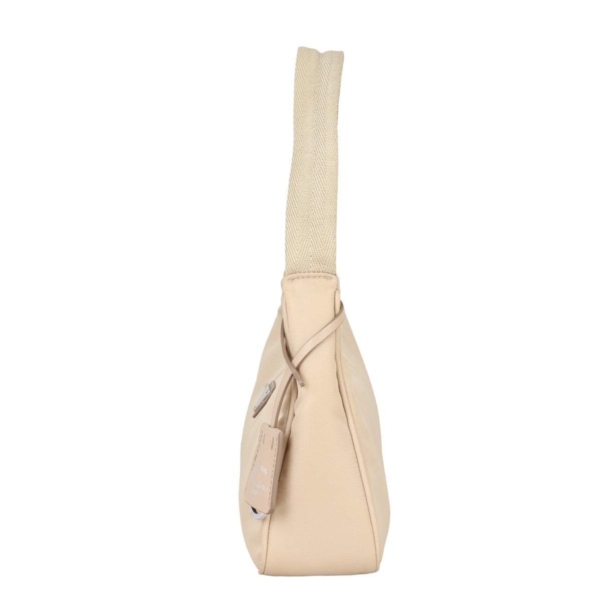 Prada Re-Edition 2000 Mini Tessuto Shoulder Bag (Beige)