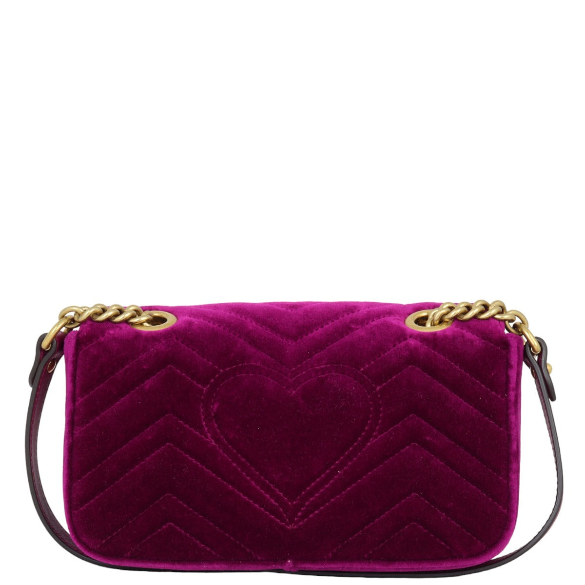 Gucci GG Marmont Velvet Mini Shoulder Bag