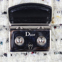 Dior Miss Dior Mini Tweed Flap Bag Hardware