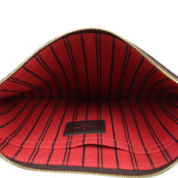 Louis Vuitton Neverfull Pochette Damier Ebene