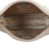 Prada Re-Edition 2000 Mini Tessuto Shoulder Bag (Beige)
