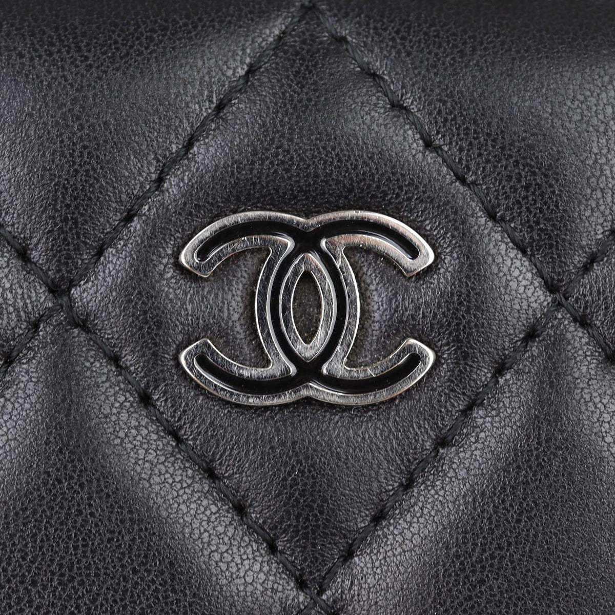 Chanel Long  Zip Around Wallet Hardware