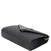 Saint Laurent Monogram Mix Matelasse Envelope Chain Bag Large