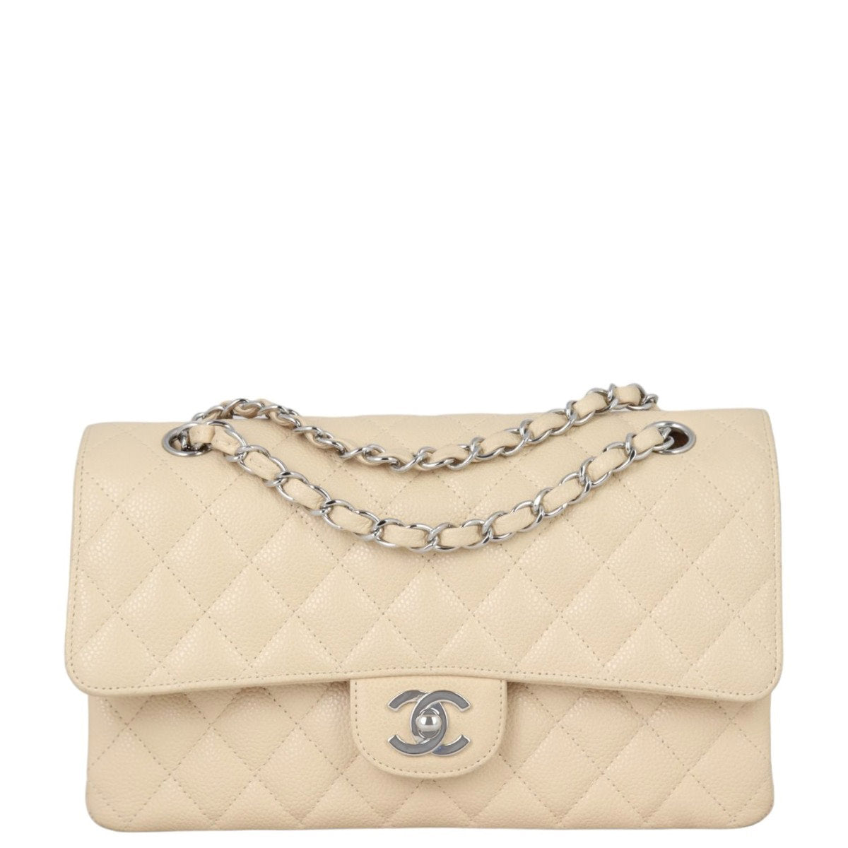 Chanel Classic Double Flap Medium | Beige 12 Series